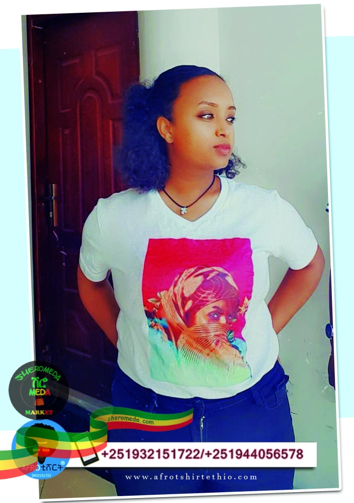Afro T Shirt Ethiopia