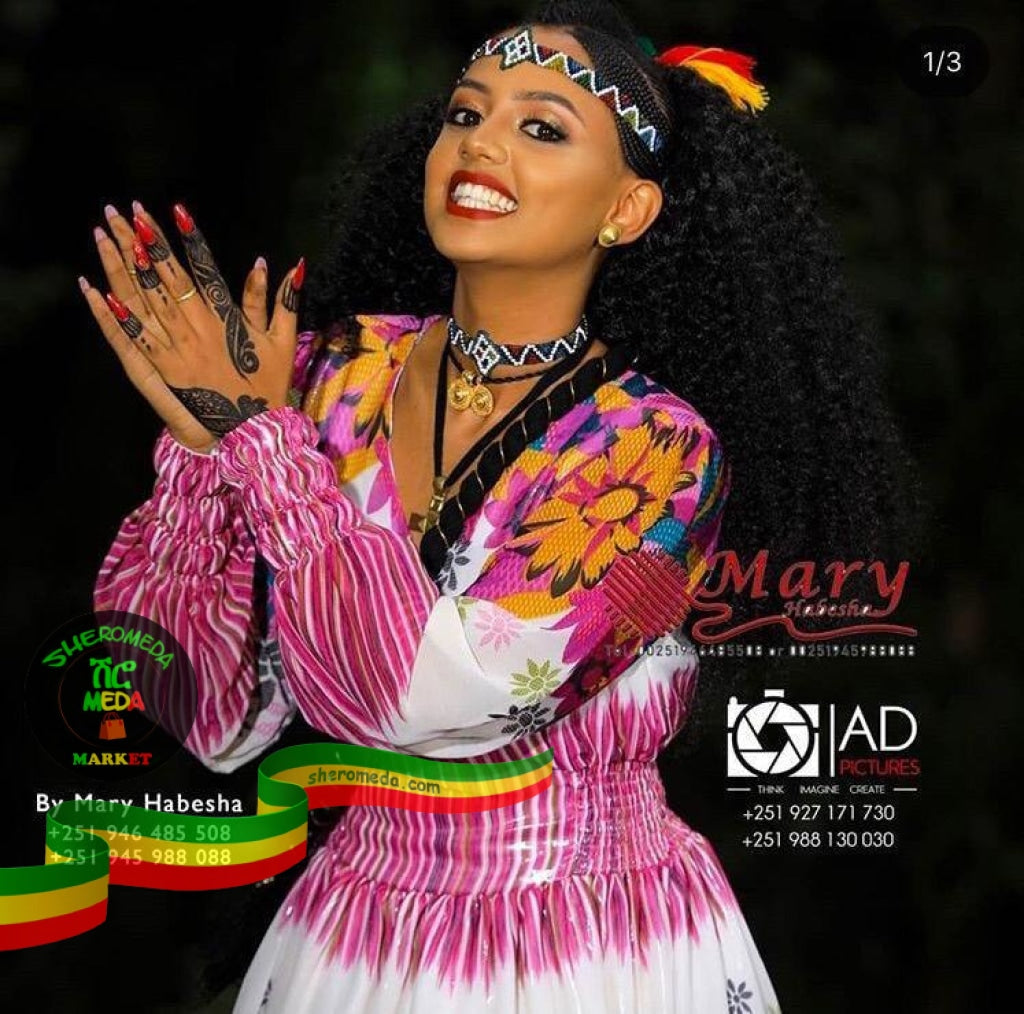 Mary 2024 habesha dress