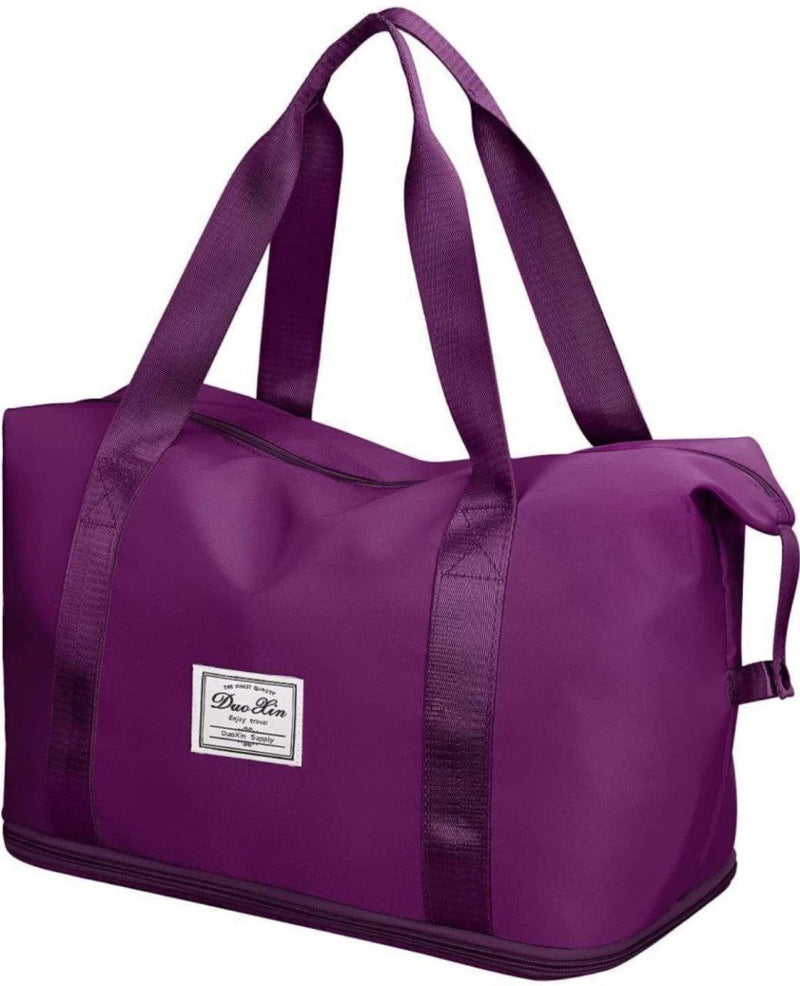 Folding high capacity travel bags