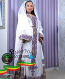 2020 Collection Purple Dress By Maki