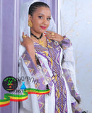 2020 Collection Purple Dress By Maki