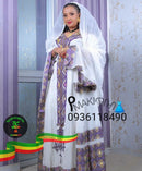 2020 Collection Purple Dress By Maki