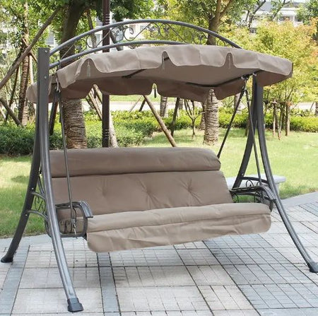 Outdoor swinging furniture 4 person