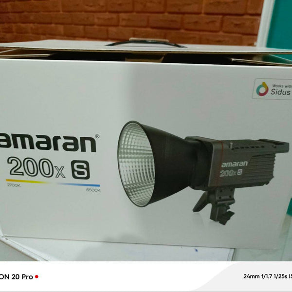 Amaran 200x S 200W Bi-Color LED Light – Professional Video & Photo