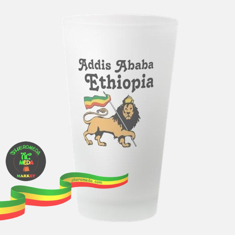 Addis Ababa Drinking Glass