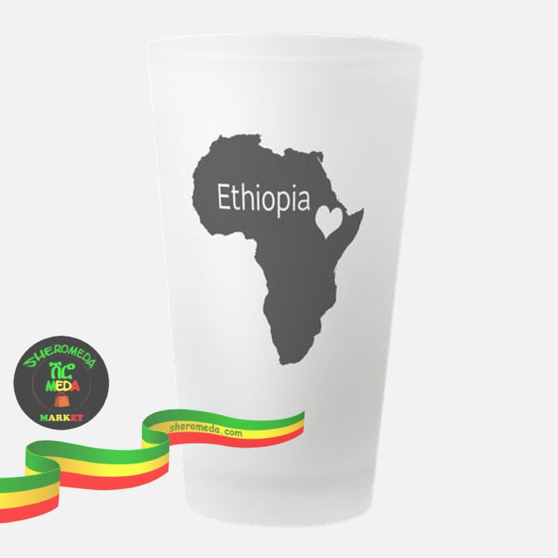 African Love Drinking Glass