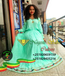 Azure Negest Style Dress