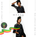 Black Coat With Hand Embroidery Details + Leather Belt