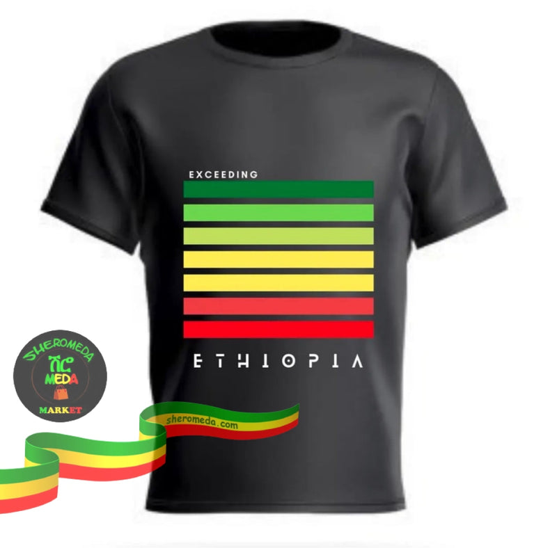 Black Women Polyester Shirt Ethiopia