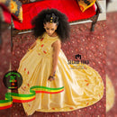 Bridal yellow dress (Mukash) Selam Tekie clothing, Atlas graze plaza, Addis Ababa 
