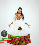 Christmas Red Tibeb Dress