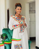 Christmas White Dress By Zufisam