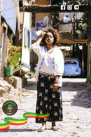 Cotton Hand Woven Unisex Overcoat