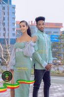Couple Green Outfit By Hun Design