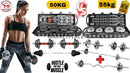Dumbbell And Barbell 55Kg Or 50Kg Marketplace