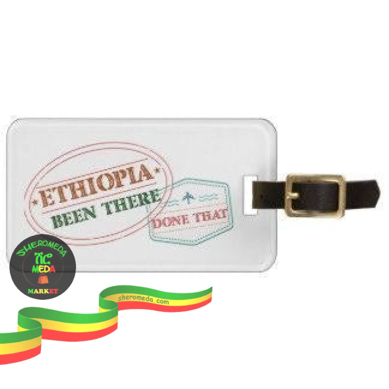 Ethiopia Been There Luggage Tag