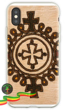 Ethiopian Cross Design - Fabric Apple