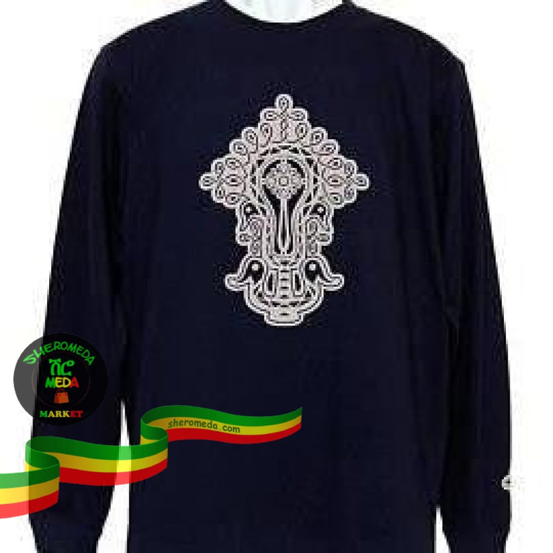 Ethiopian Meskel Blue Sweatshirt