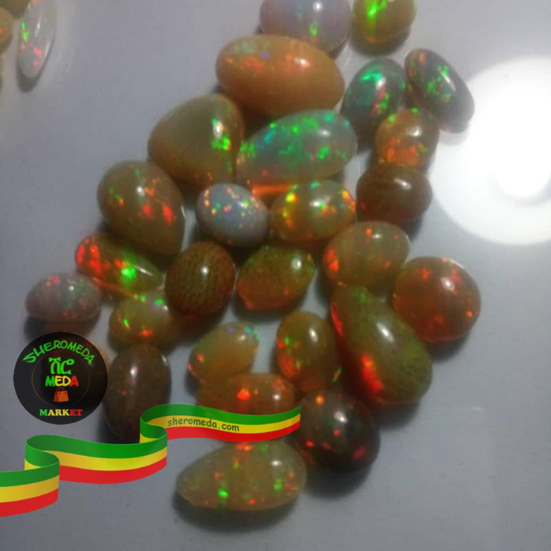 Ethiopian Polished Opal Size 1-10Gram