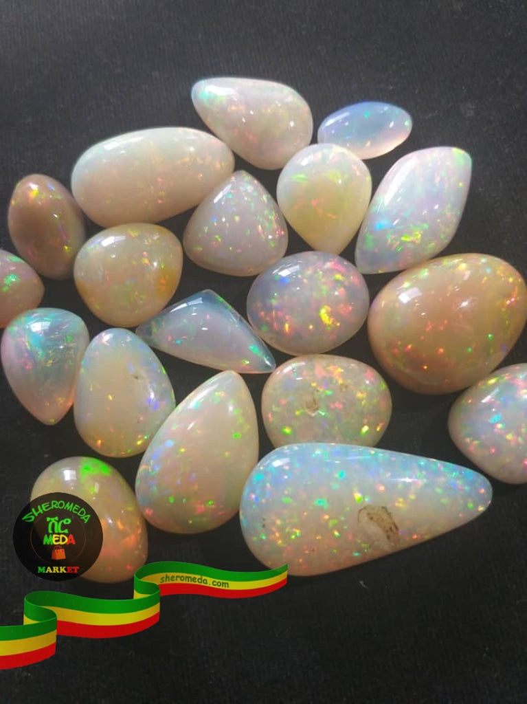 Ethiopian Polished Opal Size 1-10Gram
