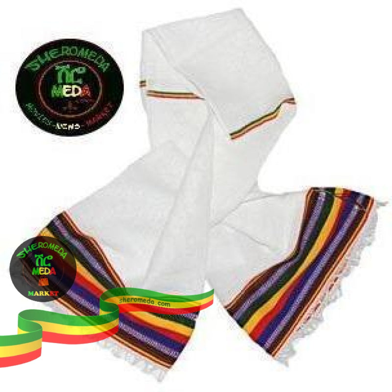 Ethiopian style scarf Textile Sheromeda.com 