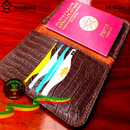 Fasiledes Crocodile Wallet Brown Wallet