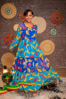 Flower Marriage Blue Sky Africanclothing