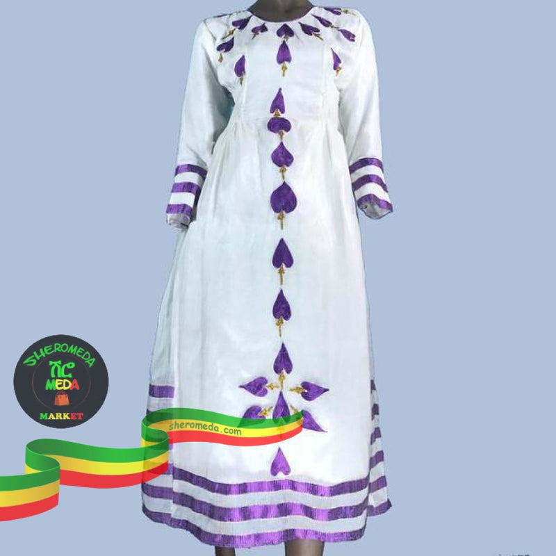 Gurd Shola Purple Dress