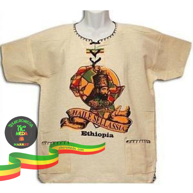 Haile Sellassie For Ethiopia Traditional Shirt