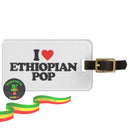 I Love Ethiopian Pop Luggage Tag