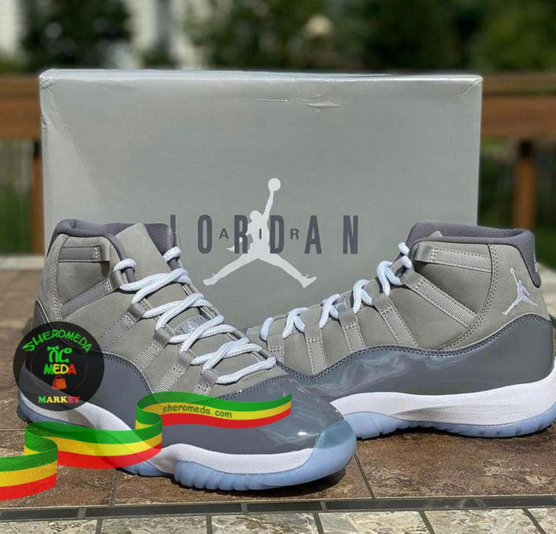 Jordan 11 Cool Grey Shoes