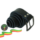 Mens Classic Leather Belt Black