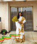 New Year Floral Dress By Selam