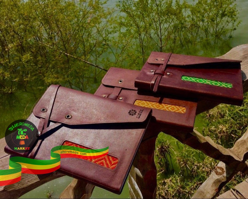 Notebook Handmade Ethiopian Leather Accessories
