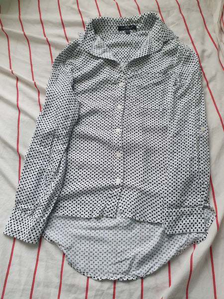 white women's shirt