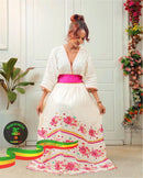 Pink Flower By Chappy