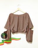 Pink top, slit sleeve top Kunjina store, Grace plaza Bole, Addis Ababa 