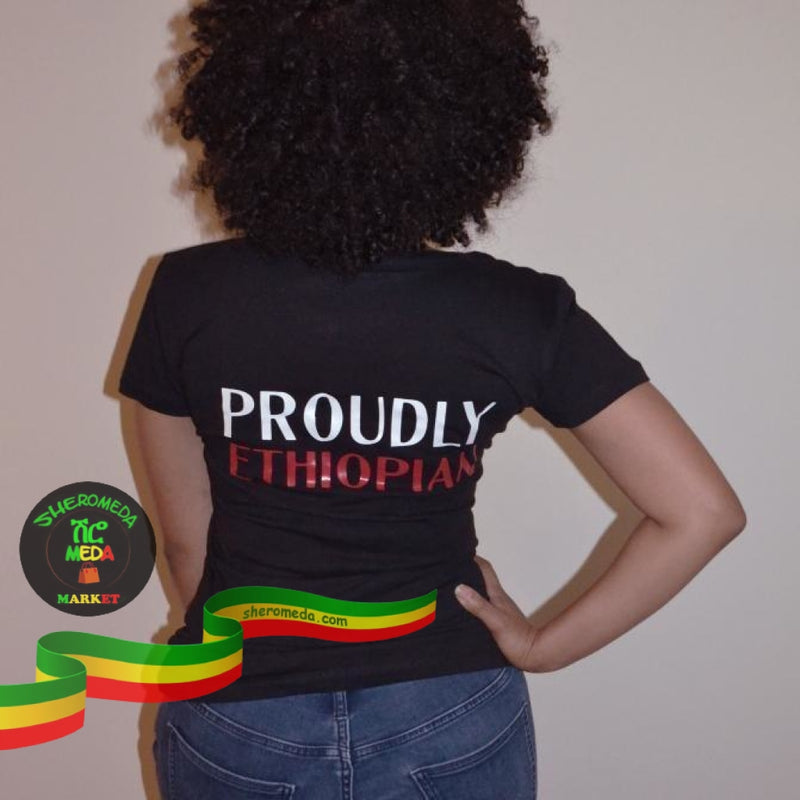 Proudly Ethiopian Women Shirt