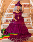 Purple Love Shifon By Mary