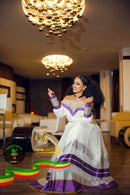 Purple Queen Dress By Semfurtud