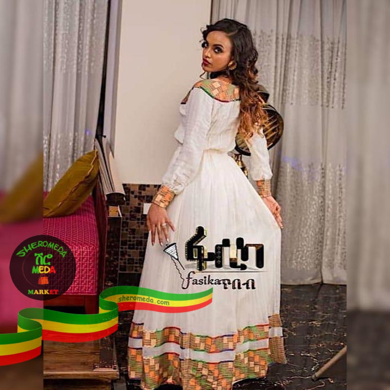 Queen Addis Dress By Fasika Tibeb