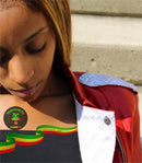 Red Jacket Style By Jegna