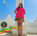 Red Nazret Dress By Sherrys