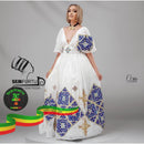 Semfurtu Dress Queen Blue