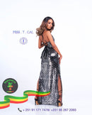 Sequin Sparkle Elegant Dress Hoodie