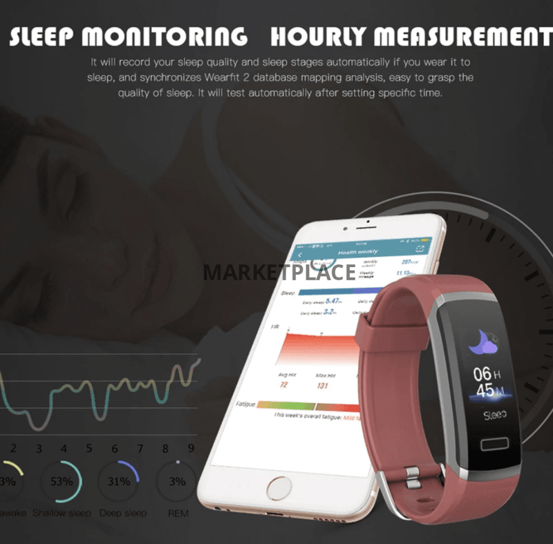 Smart Bracelet Sport Watch Heart Rate Monitor Marketplace