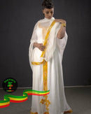 Sunflower classic dress by Selam Selam Tekie clothing, Atlas graze plaza, Addis Ababa 