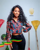 Top Floral African Easter By Sherrys