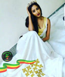 White Pomie Style Dress