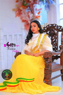 Yellow Classic Enkutatash Dress